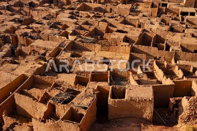 Saudi Arabia, Al Madinah Region, AlUla or Al Ula, Archaeologic Site of Old Town Saudi Arabia, Al Madinah Region, AlUla or Al Ula, Archaeologic Site of Old Town