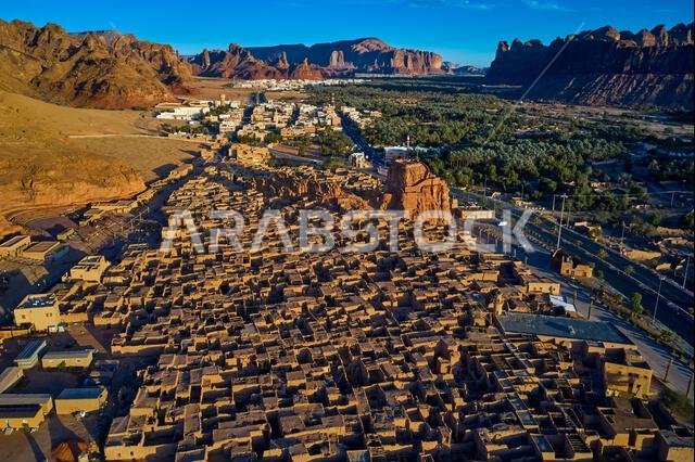المملكة العربية السعودية، منطقة المدينة المنورة، العلا أو العلا، الموقع الأثري للمدينة القديمة