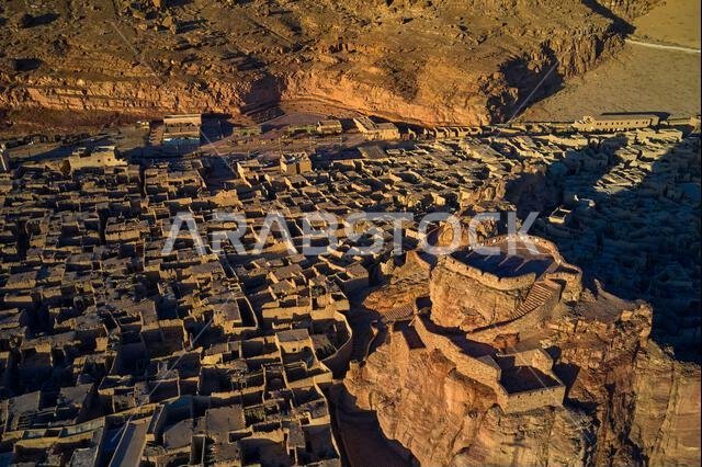 Saudi Arabia, Al Madinah Region, AlUla or Al Ula, Archaeologic Site of Old Town