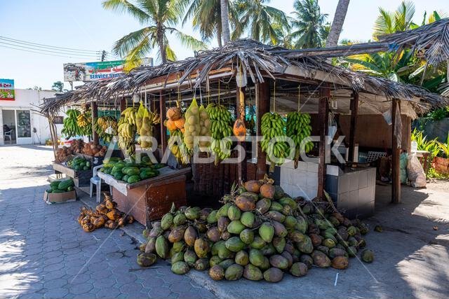 Fresh fruits in the Oasis of Salalah, Oman, Middle East