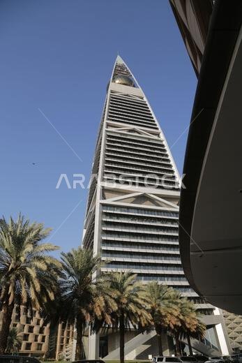 rskyscraper  in  the antique kingdom of saudi arabia