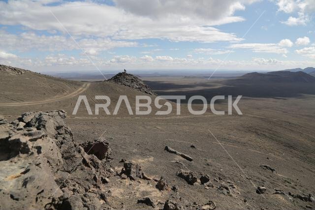 mountain  in  the antique kingdom of saudi arabia