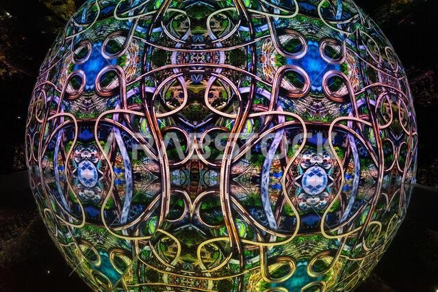 دبي، الإمارات العربية المتحدة، 30 نوفمبر 2021: عرض انعكاسي ضخم داخل جناح المملكة العربية السعودية في معرض إكسبو دبي 2020 دبي، الإمارات العربية المتحدة، 30 نوفمبر 2021: عرض انعكاسي ضخم داخل جناح المملكة العربية السعودية في معرض إكسبو دبي 2020