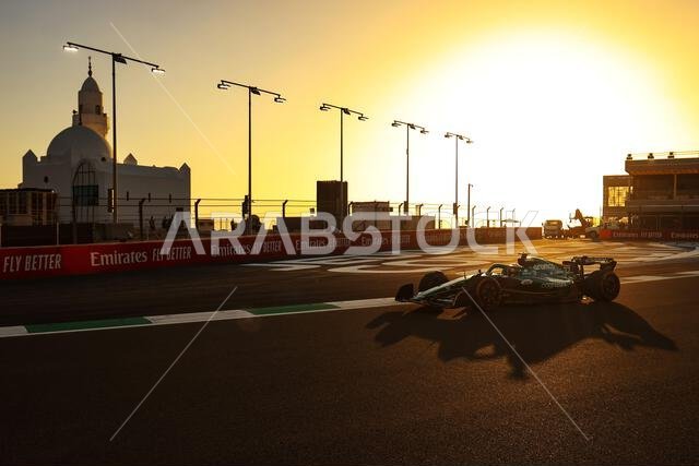 Nico Hulkenberg (GER) Aston Martin F1 Team Reserve Driver AMR22. 25.03.2022 Formula 1 World Championship, Rd 2, Saudi Arabian Grand Prix, Jeddah, Saudi Arabia, Practice Day.  Photo credit should read: XPB/Press Association Images.