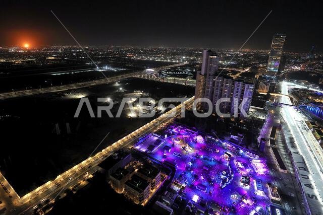 Jeddah, Saudi Arabia. 25th Mar, 2022. Circuit atmosphere. Saudi Arabian Grand Prix, Friday 25th March 2022. Jeddah, Saudi Arabia. Credit: James Moy/Alamy Live News