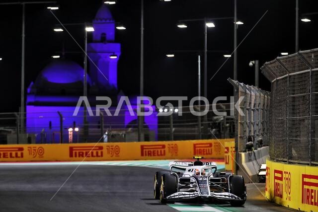 Jeddah, Saudi Arabia. 25th Mar, 2022. Yuki Tsunoda (JPN) AlphaTauri AT03. Saudi Arabian Grand Prix, Friday 25th March 2022. Jeddah, Saudi Arabia. Credit: James Moy/Alamy Live News