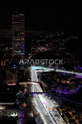 Jeddah, Saudi Arabia. 25th Mar, 2022. Fernando Alonso (ESP) Alpine F1 Team A522. Saudi Arabian Grand Prix, Friday 25th March 2022. Jeddah, Saudi Arabia. Credit: James Moy/Alamy Live News
