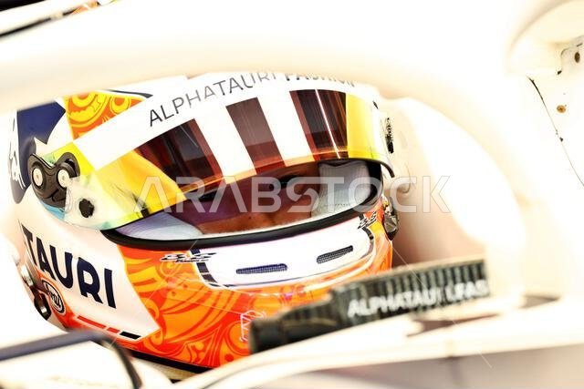 Yuki Tsunoda (JPN) AlphaTauri AT03. 25.03.2022 Formula 1 World Championship, Rd 2, Saudi Arabian Grand Prix, Jeddah, Saudi Arabia, Practice Day. Photo credit should read: XPB/Press Association Images. Yuki Tsunoda (JPN) AlphaTauri AT03. 25.03.2022 Formula 1 World Championship, Rd 2, Saudi Arabian Grand Prix, Jeddah, Saudi Arabia, Practice Day. Photo credit should read: XPB/Press Association Images.