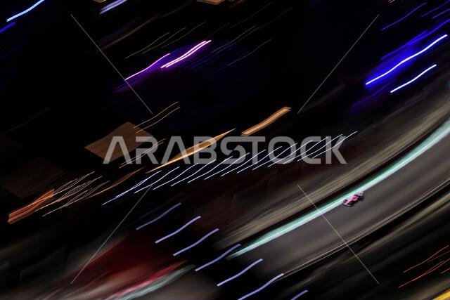 Jeddah, Saudi Arabia. 25th Mar, 2022. Esteban Ocon (FRA) Alpine F1 Team A522. Saudi Arabian Grand Prix, Friday 25th March 2022. Jeddah, Saudi Arabia. Credit: James Moy/Alamy Live News