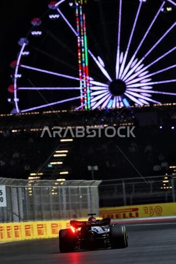 Jeddah, Saudi Arabia. 25th Mar, 2022. George Russell (GBR) Mercedes AMG F1 W13. Saudi Arabian Grand Prix, Friday 25th March 2022. Jeddah, Saudi Arabia. Credit: James Moy/Alamy Live News