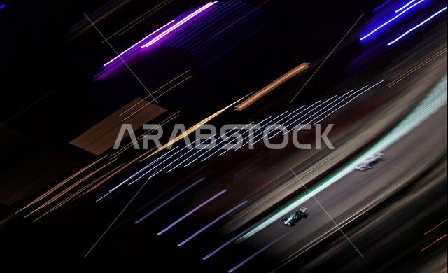 جدة، المملكة العربية السعودية. ٢٥ مارس ٢٠٢٢. لانس سترول (كندا)، فريق أستون مارتن للفورمولا ١، AMR22. سباق الجائزة الكبرى السعودي، الجمعة ٢٥ مارس ٢٠٢٢. جدة، المملكة العربية السعودية. حقوق الصورة: جيمس موي/ألامي لايف نيوز