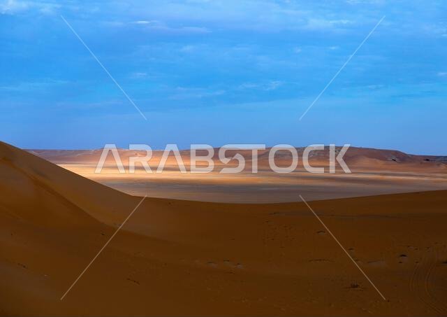 الربع الخالي، كثبان صحراء الربع الخالي، محافظة نجران، ثار، المملكة العربية السعودية