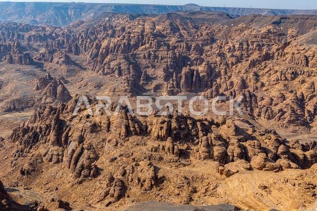View over the Al Ula valley, Kingdom of Saudi Arabia, Middle East