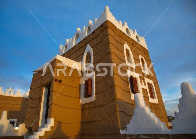 Emarah palace in Aba Alsaud historical area, Najran Province, Najran, Saudi Arabia
