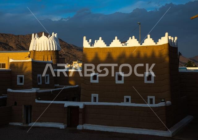 Emarah palace in Aba Alsaud historical area, Najran Province, Najran, Saudi Arabia