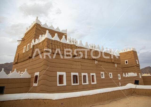 Emarah palace in Aba Alsaud historical area, Najran Province, Najran, Saudi Arabia
