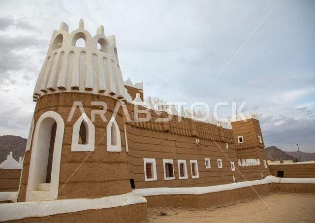 مئذنة قصر الامارة بمنطقة أبا السعود التاريخية، منطقة نجران، نجران، المملكة العربية السعودية