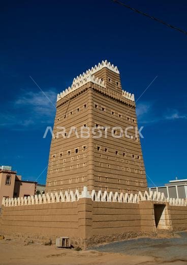 البيت الطيني القديم التقليدي، منطقة نجران، نجران، المملكة العربية السعودية