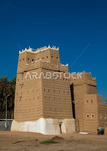 البيوت الطينية التقليدية القديمة، منطقة نجران، نجران، المملكة العربية السعودية