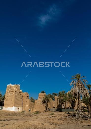 البيوت الطينية التقليدية القديمة، منطقة نجران، نجران، المملكة العربية السعودية