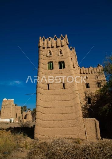 البيت الطيني القديم التقليدي، منطقة نجران، نجران، المملكة العربية السعودية