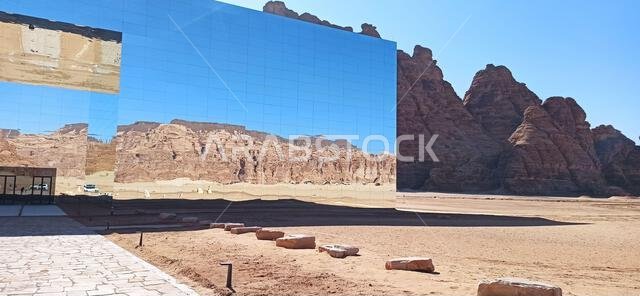 maraya concert hall in the antique kingdom of saudi arabia