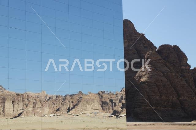 maraya concert hall in the antique kingdom of saudi arabia