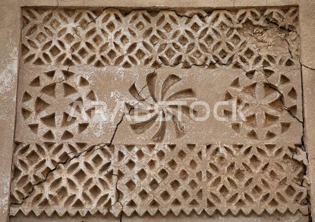 Farasani house with gypsum decoration and frescoes, Jazan Province, Farasan, Saudi Arabia Farasani house with gypsum decoration and frescoes, Jazan Province, Farasan, Saudi Arabia