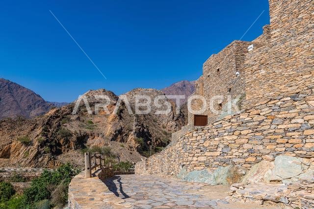 Zee Al-Ayn (Thee Ain) historic mountain village, Kingdom of Saudi Arabia, Middle EastArabia Zee Al-Ayn (Thee Ain) historic mountain village, Kingdom of Saudi Arabia, Middle EastArabia
