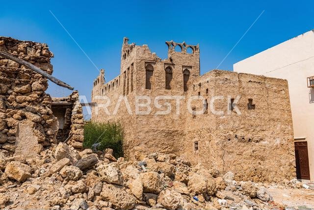 Old merchant house, Farasan islands, Kingdom of Saudi Arabia, Middle East