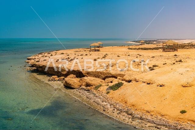 نتوءات رملية، جزر فرسان، المملكة العربية السعودية، الشرق الأوسط