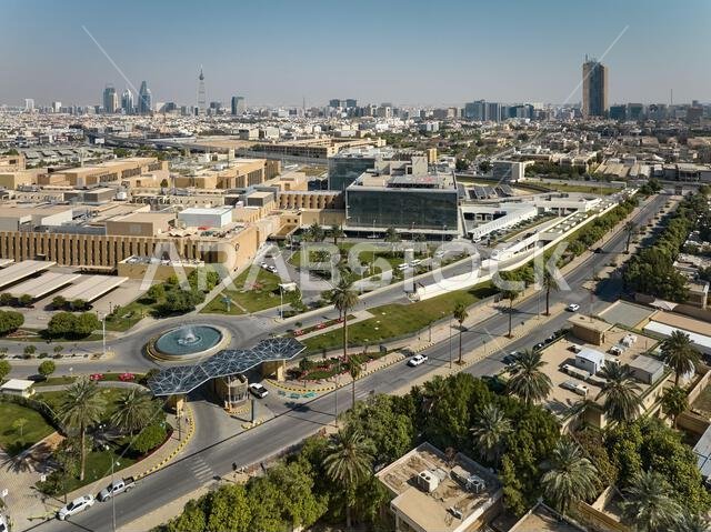 صورة جوية لمدينة الرياض