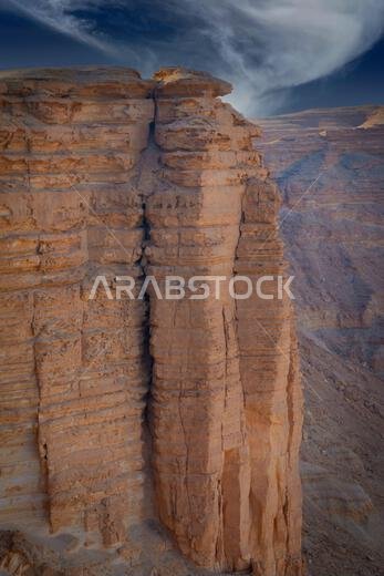 The Edge of the World is one of the most spectacular places located in Riyadh
