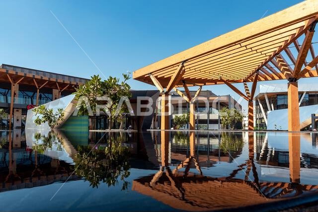 Step into luxury at Ajdan Walk, where every corner tells a story of unique retail, delicious food, and inviting walkways.Al Khobar,Saudi Arabia.31-Jan