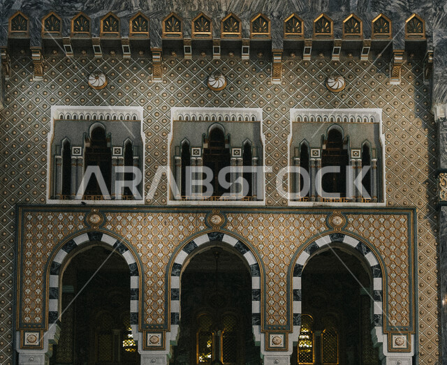 الفن الهندسي المعماري للمسجد الحرام في مكه المكرمه, التصميم  والديكورات المتميزه للحرم المكي الشريف, أماكن اسلاميه مقدسه في المملكه العربيه السعوديه