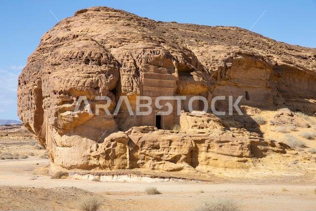 غرف الدفن الشهيرة في الحِجر، العلا، في المملكة العربية السعودية غرف الدفن الشهيرة في الحِجر، العلا، في المملكة العربية السعودية