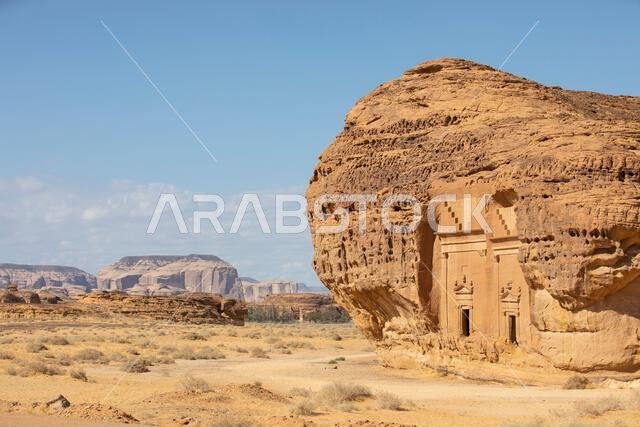 غرف الدفن الشهيرة في الحِجر، العلا، في المملكة العربية السعودية غرف الدفن الشهيرة في الحِجر، العلا، في المملكة العربية السعودية