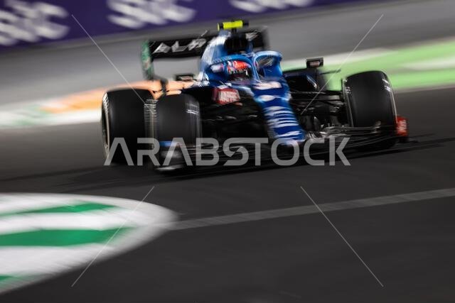 Esteban Ocon (FRA) Alpine F1 Team A521. Saudi Arabian Grand Prix, Sunday 5th December 2021. Jeddah, Saudi Arabia.