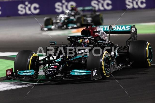 Lewis Hamilton (GBR) Mercedes AMG F1 W12. Saudi Arabian Grand Prix, Sunday 5th December 2021. Jeddah, Saudi Arabia.
