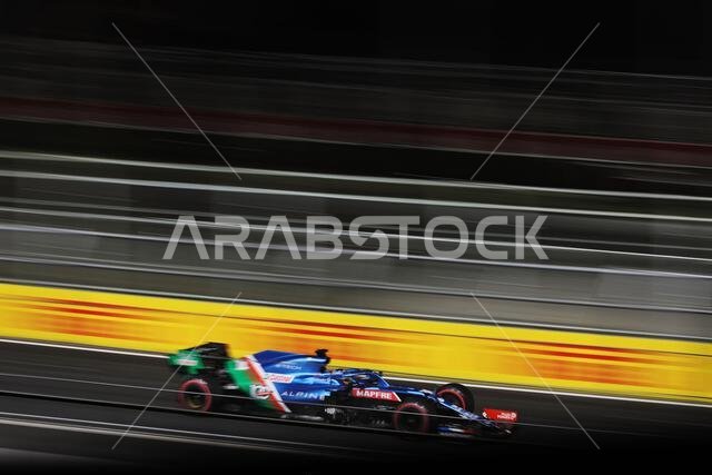 Jeddah, Saudi Arabia. 03rd Dec, 2021. Fernando Alonso (ESP) Alpine F1 Team A521. Saudi Arabian Grand Prix, Friday 3rd December 2021. Jeddah, Saudi Arabia. Credit: James Moy/Alamy Live News