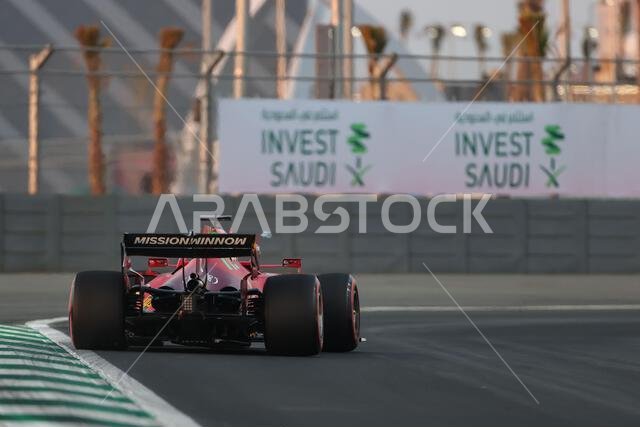 Charles Leclerc (MON) Ferrari SF-21. 03.12.2021 Formula 1 World Championship, Rd 21, Saudi Arabian Grand Prix, Jeddah, Saudi Arabia, Practice Day.  Photo credit should read: XPB/Press Association Images.