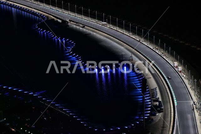 جدة، المملكة العربية السعودية. 3 ديسمبر 2021. أنطونيو جيوفينازي (إيطاليا)، سيارة ألفا روميو ريسينغ C41. سباق الجائزة الكبرى السعودي، الجمعة 3 ديسمبر 2021. جدة، المملكة العربية السعودية. حقوق الصورة: جيمس موي/ألامي لايف نيوز