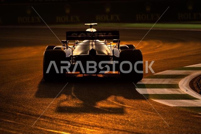 نيكولاس لطيفي (كندا)، فريق ويليامز ريسينغ، سيارة FW43B. سباق جائزة السعودية الكبرى، السبت 4 ديسمبر 2021، جدة، المملكة العربية السعودية. حقوق الصورة: جيمس موي/ألامي لايف نيوز