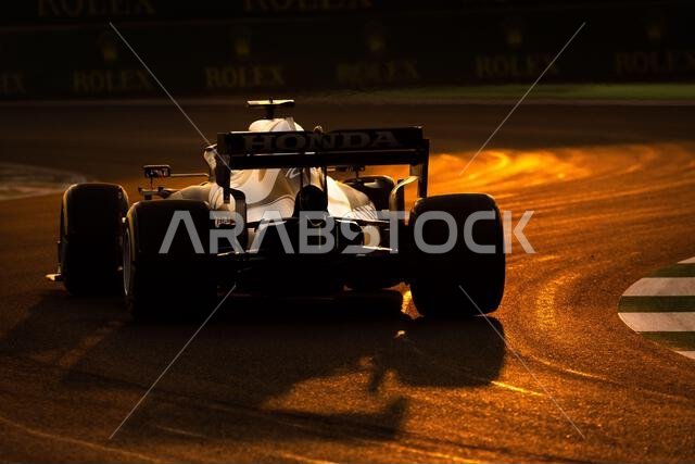Pierre Gasly (FRA) AlphaTauri AT02. Saudi Arabian Grand Prix, Saturday 4th December 2021. Jeddah, Saudi Arabia. Credit: James Moy/Alamy Live News