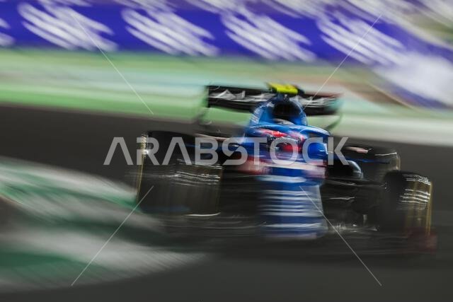 Esteban Ocon (FRA) Alpine F1 Team A521. Saudi Arabian Grand Prix, Saturday 4th December 2021. Jeddah, Saudi Arabia. Credit: James Moy/Alamy Live News
