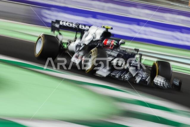 Pierre Gasly (FRA) AlphaTauri AT02. Saudi Arabian Grand Prix, Saturday 4th December 2021. Jeddah, Saudi Arabia. Credit: James Moy/Alamy Live News Pierre Gasly (FRA) AlphaTauri AT02. Saudi Arabian Grand Prix, Saturday 4th December 2021. Jeddah, Saudi Arabia. Credit: James Moy/Alamy Live News