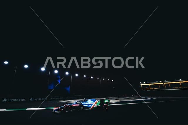 Fernando Alonso (ESP) Alpine F1 Team A521. Saudi Arabian Grand Prix, Saturday 4th December 2021. Jeddah, Saudi Arabia. Credit: James Moy/Alamy Live News