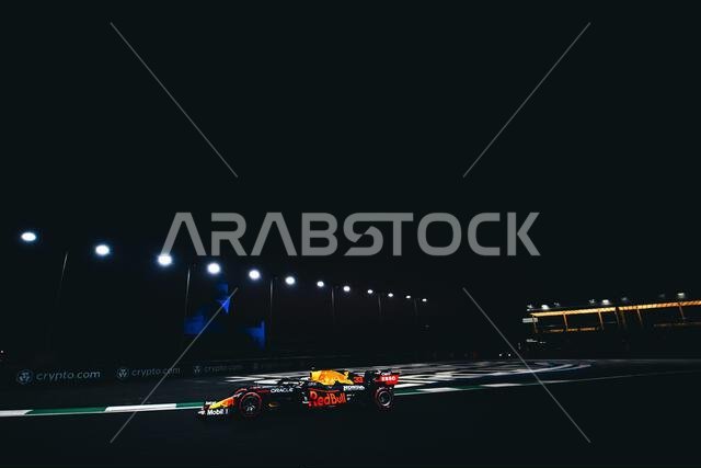 Max Verstappen (NLD) Red Bull Racing RB16B. Saudi Arabian Grand Prix, Saturday 4th December 2021. Jeddah, Saudi Arabia. Credit: James Moy/Alamy Live News