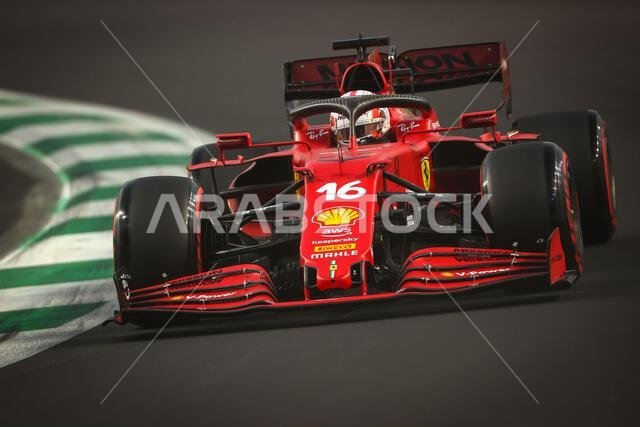 Charles Leclerc (MON) Ferrari SF-21. 04.12.2021. Formula 1 World Championship, Rd 21, Saudi Arabian Grand Prix, Jeddah, Saudi Arabia, Qualifying Day.  Photo credit should read: XPB/Press Association Images.
