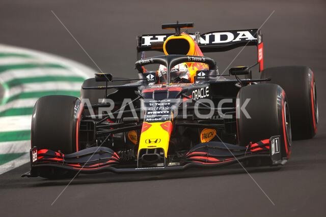 Max Verstappen (NLD) Red Bull Racing RB16B. 04.12.2021. Formula 1 World Championship, Rd 21, Saudi Arabian Grand Prix, Jeddah, Saudi Arabia, Qualifying Day.  Photo credit should read: XPB/Press Association Images.